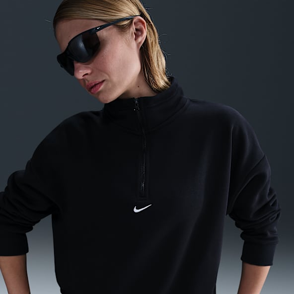 Sudaderas negras para mujer con y sin capucha. Nike ES